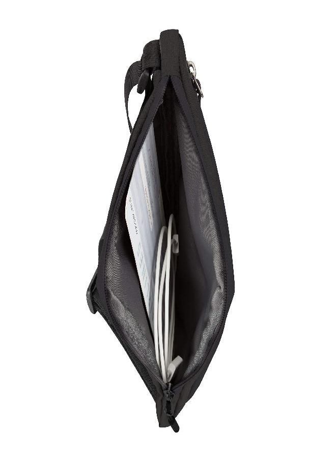 Travelon World Travel Essentials Slim Crossbody Bag, Black, One Size  - Image 3