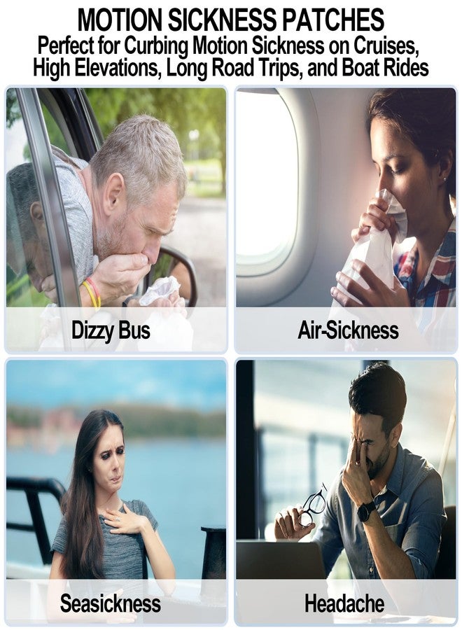 MEDIMATIC Motion Sickness Patches - Dizziness Vertigo & Nausea Relief - Motion Sickness Patches For Cruise Car And Boat Rides And Airplane Trips, Behind Ear Patches Motion Sickness For Adults And Kids, 36 Count - Image 2