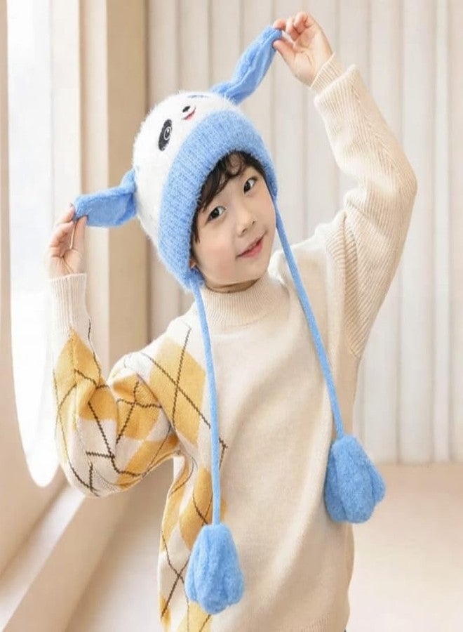 قبعة شتوية للأطفال من توبيباز، مزودة بغطاء للأذنين، مصنوعة من الصوف الناعم المخملي الدافئ، مناسبة للجنسين | مقاس واحد للأطفال فوق 5 سنوات - Image 3