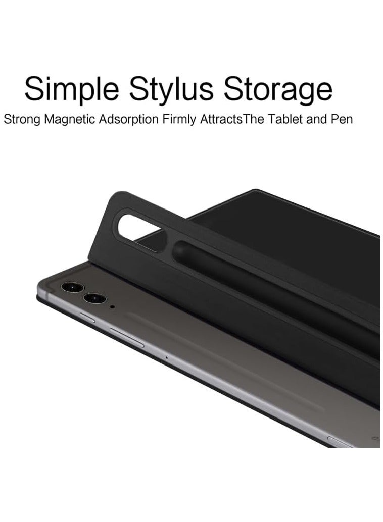 general Fold Magnetic Case Compatible with Samsung Galaxy Tab S9 Ultra Case 14.6 inch Tablet Case With Pen Slot Leather Shell Sleep Wake-Up  - Image 3