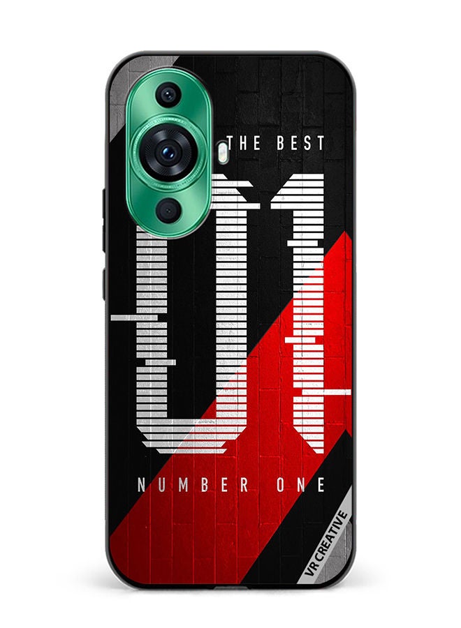VR CREATIVE Protective Case Cover For Huawei nova 11 Number One Design Multicolour - Image 1