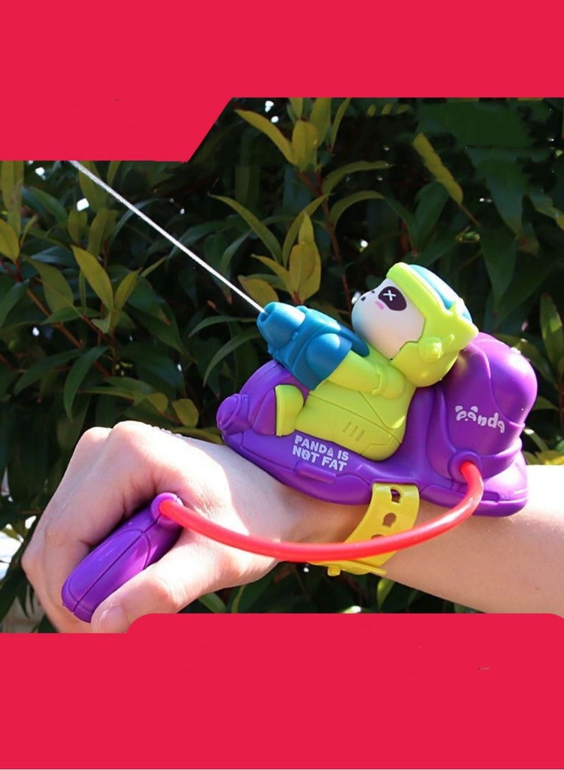 WAOKN Outdoor Fun And Sports Hand Wrist Spray Shooter Water Gun Toy,Water Guns,Shooters Toy,Squirt Guns,Summer Outdoor Toys for Kids,Wrist Water Sprayer Toy with Glove,Backyard Fun Gift for Kids Outside  - Image 3