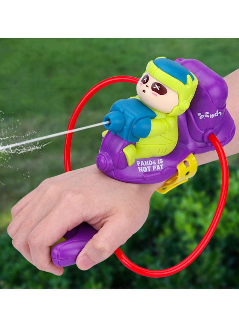 WAOKN Outdoor Fun And Sports Hand Wrist Spray Shooter Water Gun Toy,Water Guns,Shooters Toy,Squirt Guns,Summer Outdoor Toys for Kids,Wrist Water Sprayer Toy with Glove,Backyard Fun Gift for Kids Outside  - Image 4