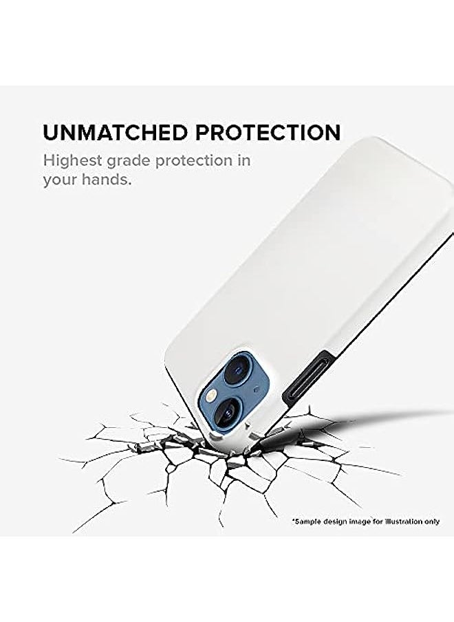 HuHa - Tough Pro Series Case Compatible with Apple iPhone 13 Mini, Dual Layer hybrid PC + TPU Customized Mobile Cover Shield with TPU Protection in Matte Finish Print - La - Image 1
