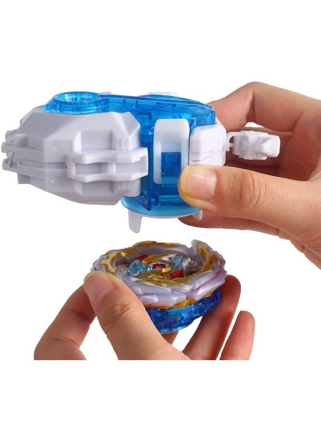 Generic - Battling Tops Burst Launcher B184,L/R Twoway Launcher,Db Layer System Pullwire Launcher (Red) - Image 1