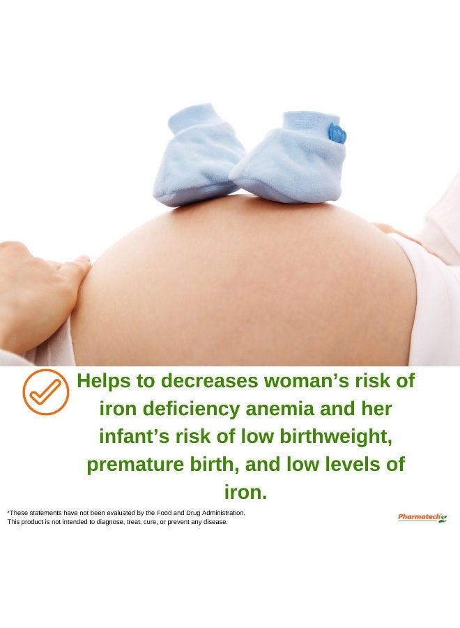 PHARMATECH Folate Plus Iron Softgels for Women - Image 5