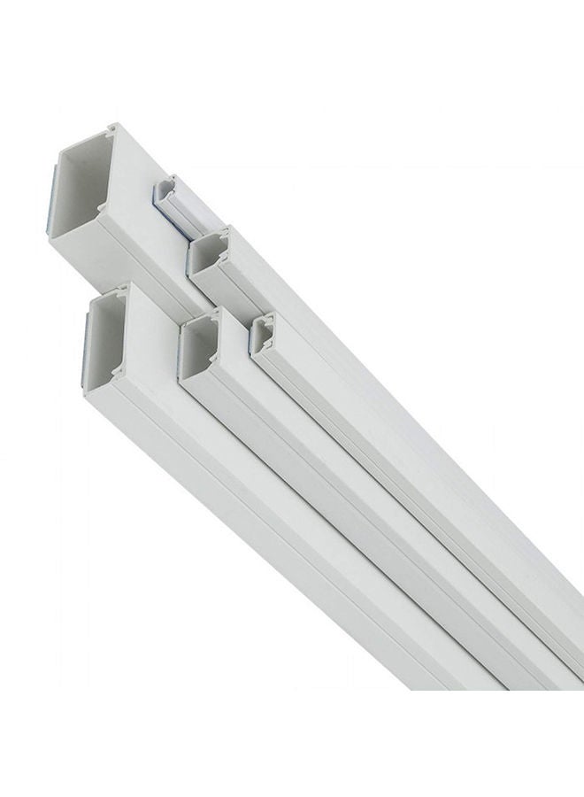 PVC Self Adhesive Cable Cover (White, 50mm x 50mm) 