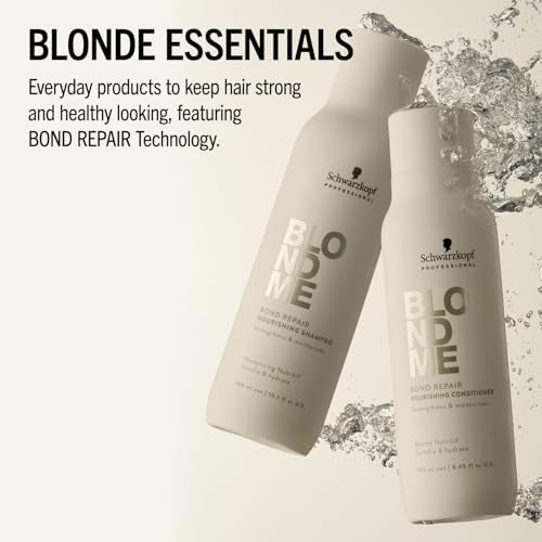 BlondMe Bond Repair Brightening Shampoo for Blonde Hair | Removes Build-Up and Impurities | Repairs, Hydrates, & Brightens Blonde, Lightened, & Grey Hair - Image 4