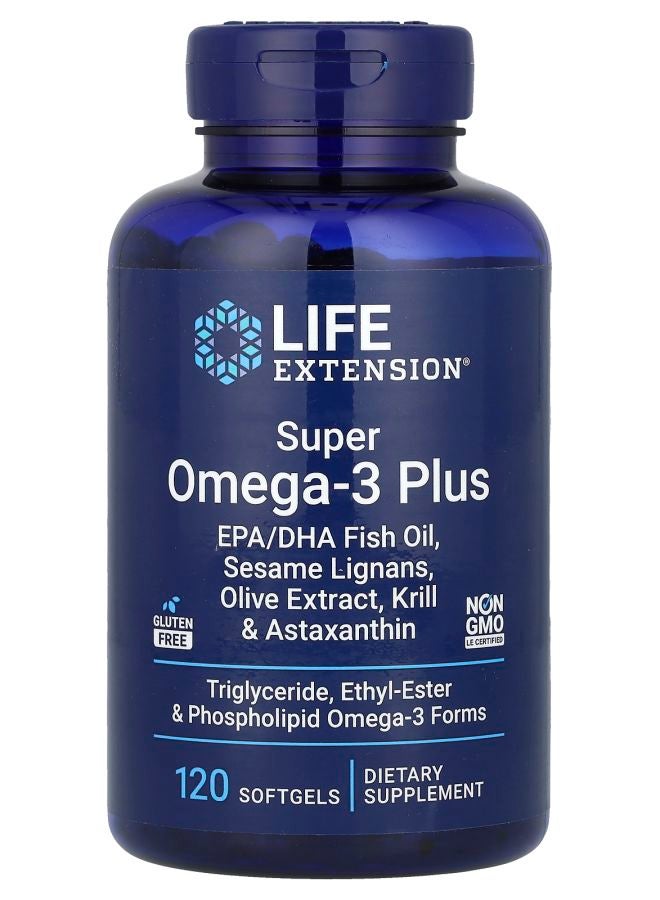 Super Omega-3 Plus 120 Softgels