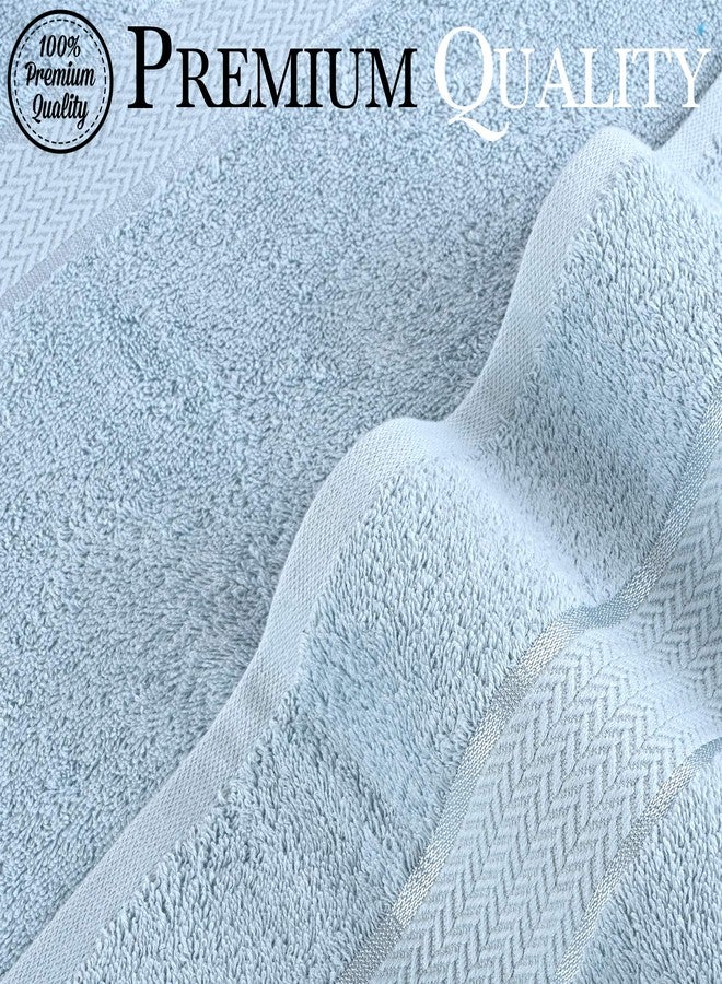 CRAFTBERRY 6 Piece Luxury Bath Towel Set - 100% Cotton, Quick Dry, Absorbent, Soft & Plush - Gym, Spa, Hotel, Pool, Shower Towels - Image 2
