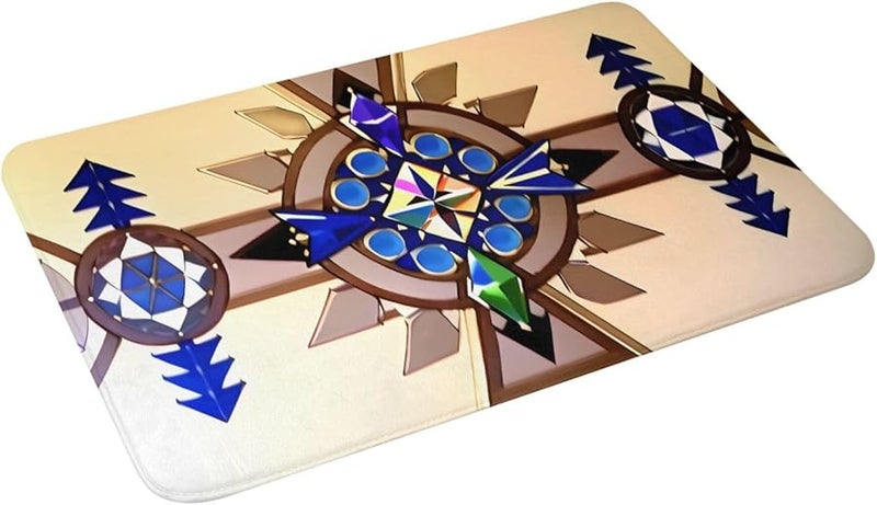 Aboriginal Painting Doormat 16x24 Indoor Outdoor Front Door Mat For Patio Garage Porch - Image 4