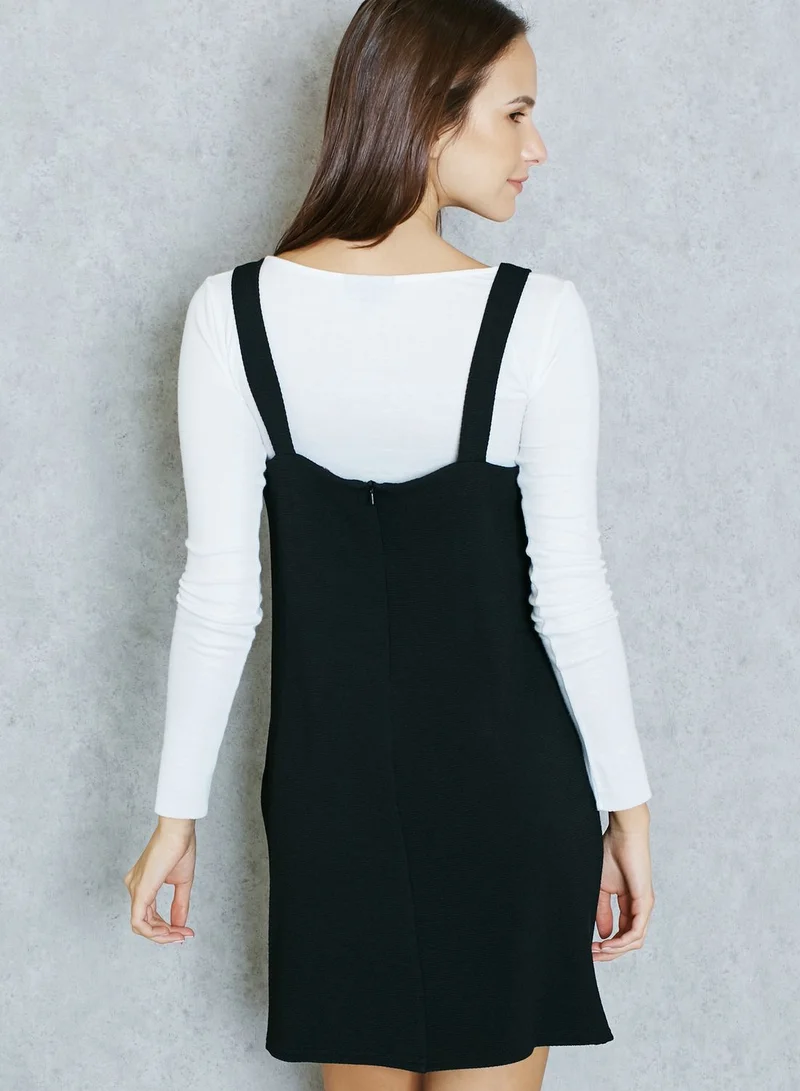 DOROTHY PERKINS V Neck Pinafore Dress
