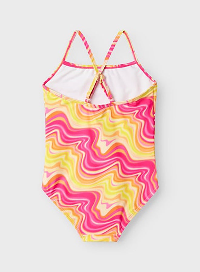 NAME IT Name It Kids Girls Zelia Swimsuit  - Image 2