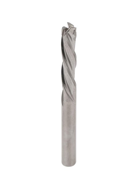 3 Flute End Mill Cutter, Tungsten Steel 5 x 5 x 22 x 55mm Round Shank End Milling Cutter Tool Drill Bit Tool for Aluminum Metalworking Tool