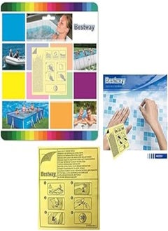 Bestway Bestway 26-62091 Swimming Pool Leak Repair Adhesive Tape (Multicolor) 