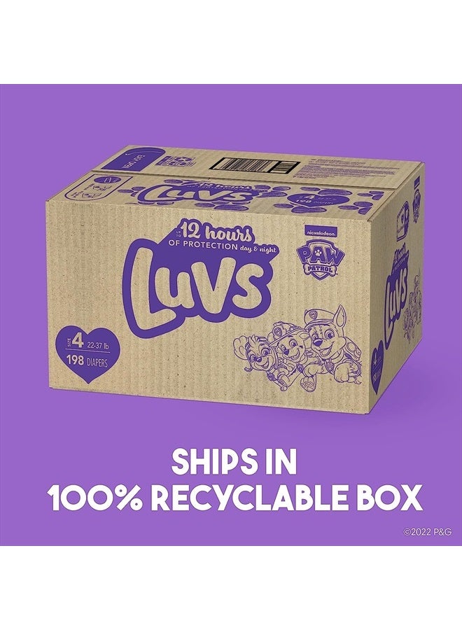 Luvs Diapers - Size 5, 172 Count, Paw Patrol Disposable Baby Diapers - Image 2