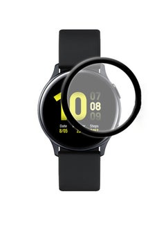 Perfii Samsung Watch Active 2 44mm Full Coverage Curved Screen Protector Clear  - Image 3