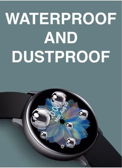 Perfii Samsung Watch Active 2 44mm Full Coverage Curved Screen Protector Clear  - Image 5