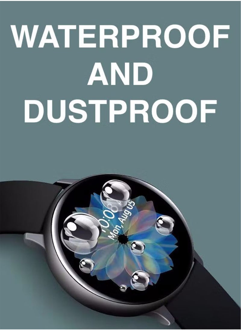 Perfii Samsung Watch Active 2 44mm Full Coverage Curved Screen Protector Clear  - Image 5