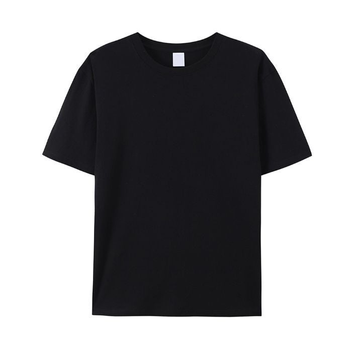 [Large Size] Children'S Clothing Hebei Has Side Seams And Back Collar 21-Count Blank Light Version Short-Sleeved 100 Pure Cotton T-Shirt For Boys And Girls - Image 5