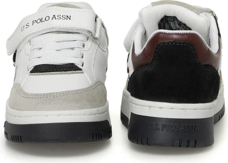 U.S. Polo Assn. Valverde 4Pr White Boys Sneakers