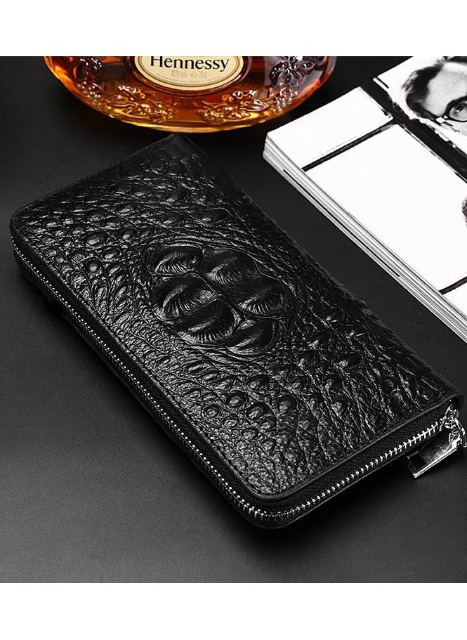 KUYING Alligator Leather Business Wallet  - Image 2