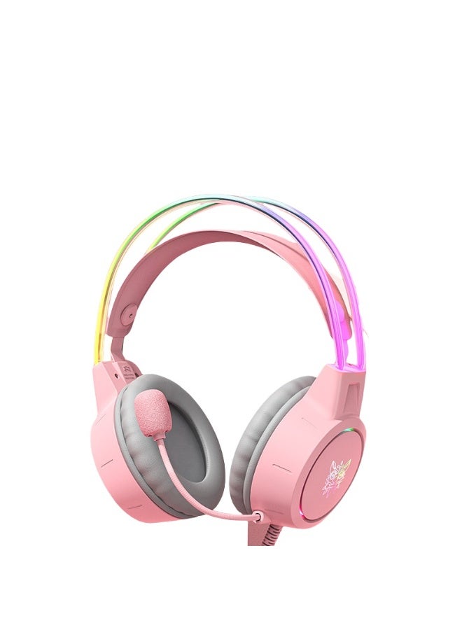 KUYING New Head Mounted Esports Wired Earphones 