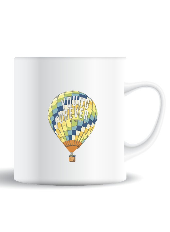 Theodor Premium Quality Two Sided Printed Coffee Mug Tea Cup Young Forever-01 For Home Office, Kids Men Women - Image 1