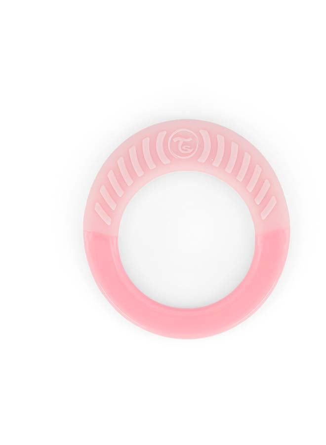 Twistshake Teether 1+m Pastel Pink - Image 1