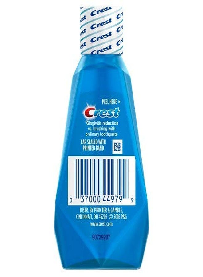 Crest Pro-Health Clean Mint Multi-Protection Mouthwash (Mouthrinse), Travel Size 1.2 oz (32ml) - Pack of 12 - Image 4