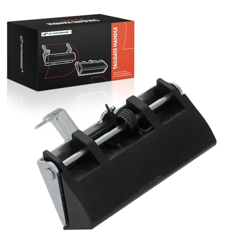 A-Premium APremium Right Rear Cargo Exterior Door Handle Compatible with Nissan NV200 20132021 Chevrolet City Express 20152018 Textured Black Replace 906063LM0D 906063LM0D - Image 1
