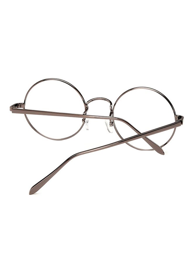 Retro Round Frame Eyeglasses - Image 3
