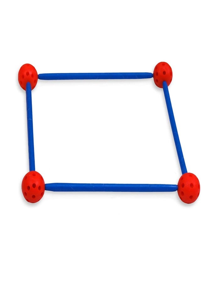 SquareDrop Vertex Wonder Set of 330 pcs. - Mathematics - Geometry Brain Boosting Mathematical Activities for Age 5+ Years Old Kids - Do It Yourself Mathematics Activity Kit - Image 4