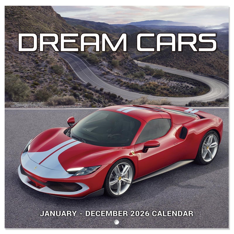 Coboll 2026 Wall Calendar - Cars Calendar from Jan. 2026 to Dec. 2026, 11.8'' x 11.8'' 12 Monthly Calendars 2026 for Home, Office - Image 1