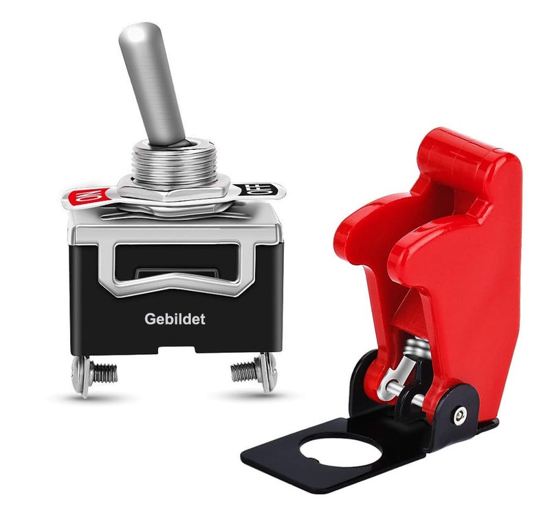 Gebildet Rocker Switch Pack - 4 Metal Lever Switches - Image 2