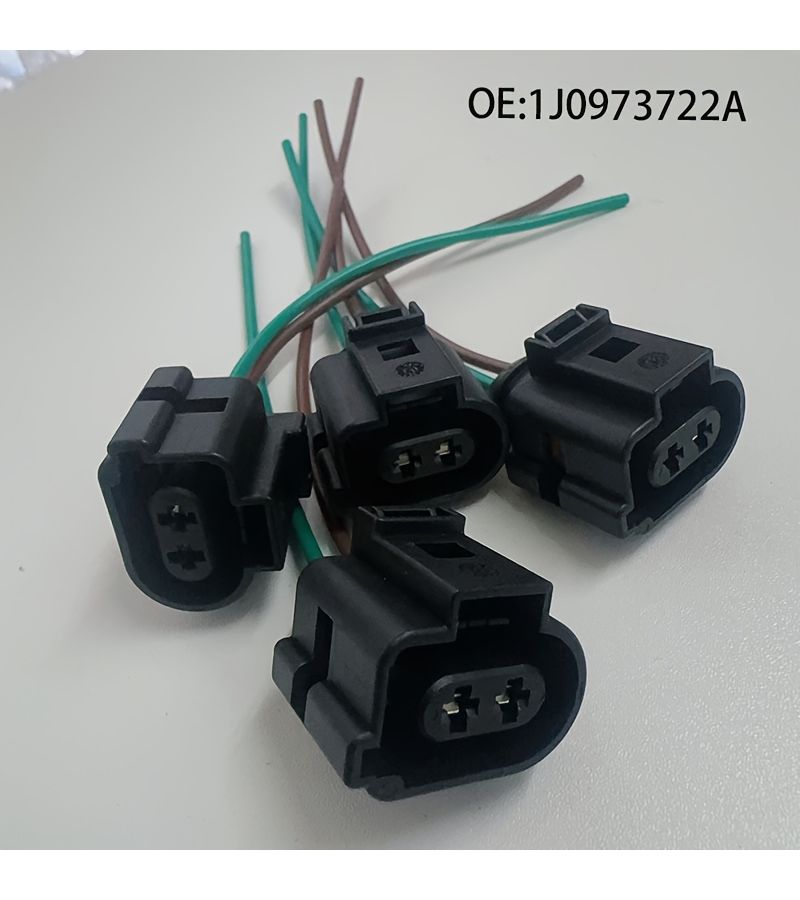 4 Pack Brake Distributor Plug 1J0973722A For VW Sagitar Magotan Audi A6L Touareg - Image 5