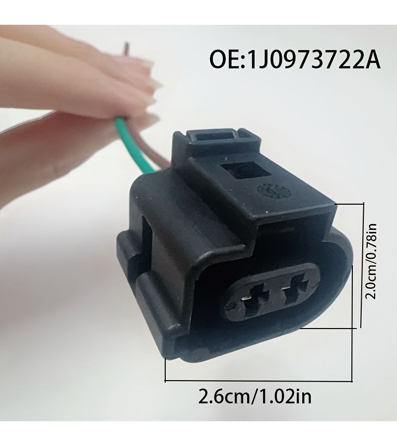 4 Pack Brake Distributor Plug 1J0973722A For VW Sagitar Magotan Audi A6L Touareg - Image 2