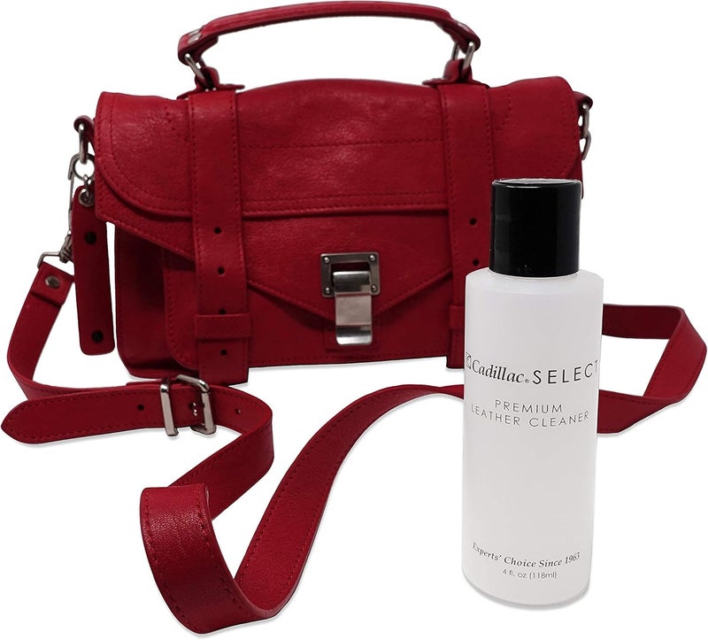 Cadillac Select Premium Leather Cleaner 4 oz - Ideal for Shoes, Handbags, Jackets, and More - Image 5