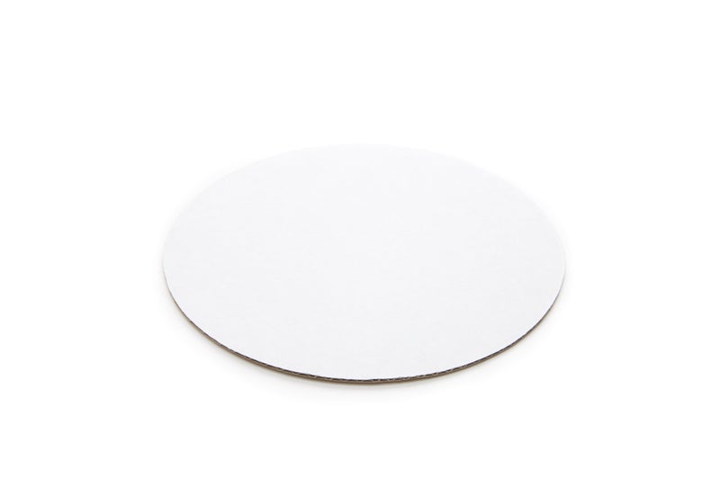 Fox Run Round Cake Base Cardboard 8Inch Pack of 12 White