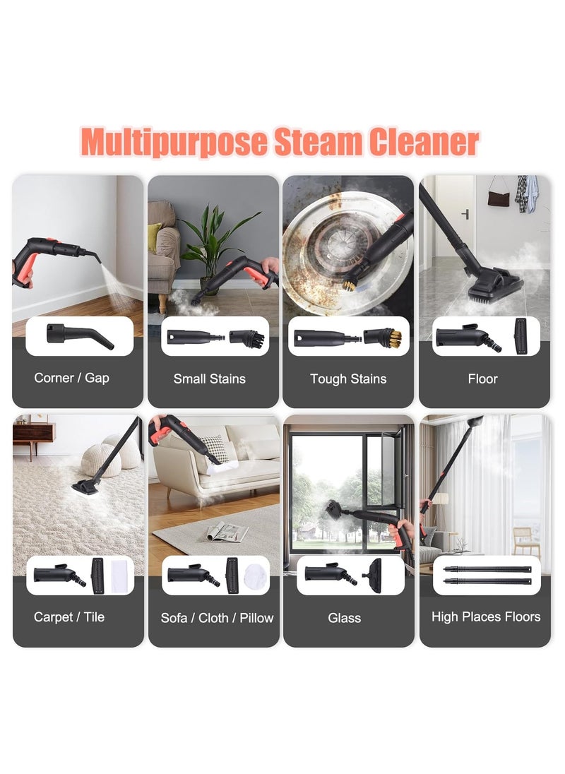 DubaiGallery Steam Cleaner Multifunctional Cleaning Air Conditioner Range Hood High Pressure Steam Household High Temperature Steam Cleaner Powerful cleaning tool  - Image 3