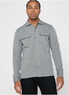 Pocket Detail Regualr Fit Shirt