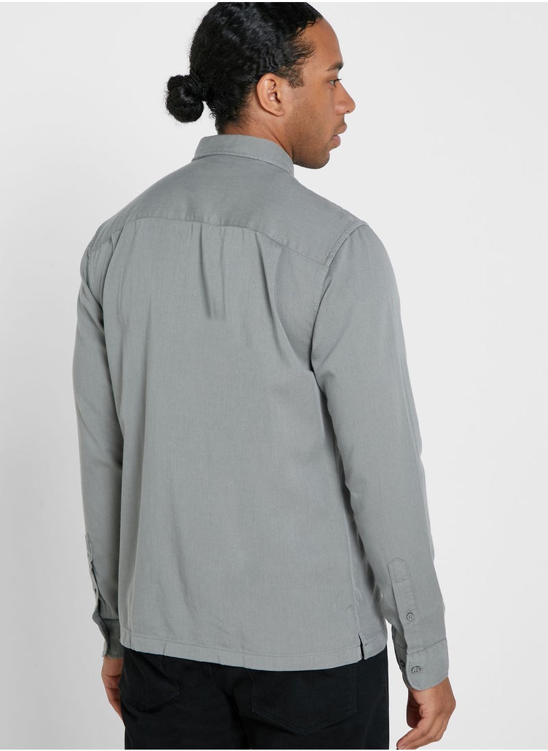 JACK & JONES - Pocket Detail Regualr Fit Shirt - Image 1