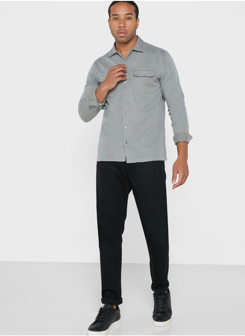 JACK & JONES - Pocket Detail Regualr Fit Shirt - Image 1
