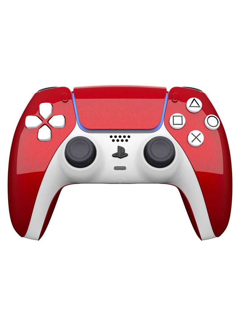 Craft MERLIN CRAFT CUSTOMIZED SONY DUAL SENSE GAMING CONTROLLER FOR PS5 & PS5 SLIM - DIAMOND RED NEW 2024 DESIGN - Image 1