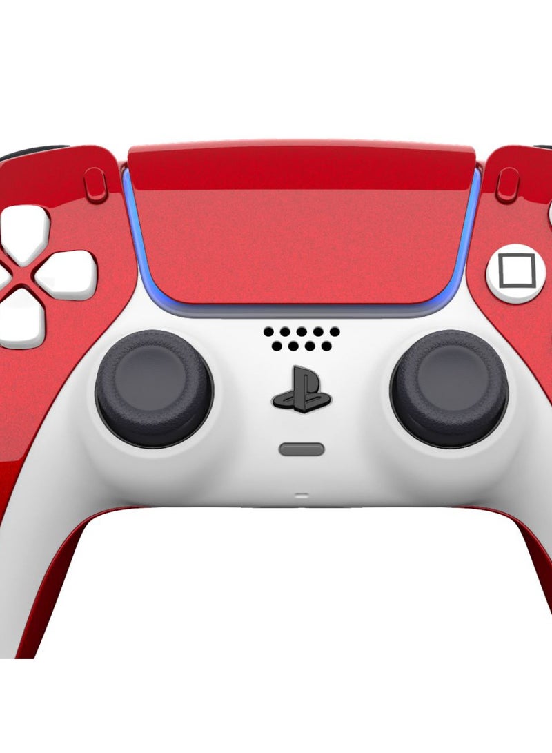 Craft MERLIN CRAFT CUSTOMIZED SONY DUAL SENSE GAMING CONTROLLER FOR PS5 & PS5 SLIM - DIAMOND RED NEW 2024 DESIGN - Image 4