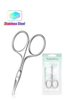 Nose Hair Scissors Small Safety Facial Hair Scissors For Men And Women With Rounded Tip For Facial Eyebrow Mustache Beard Eyelashes Ear. Grooming Scissors For Women
