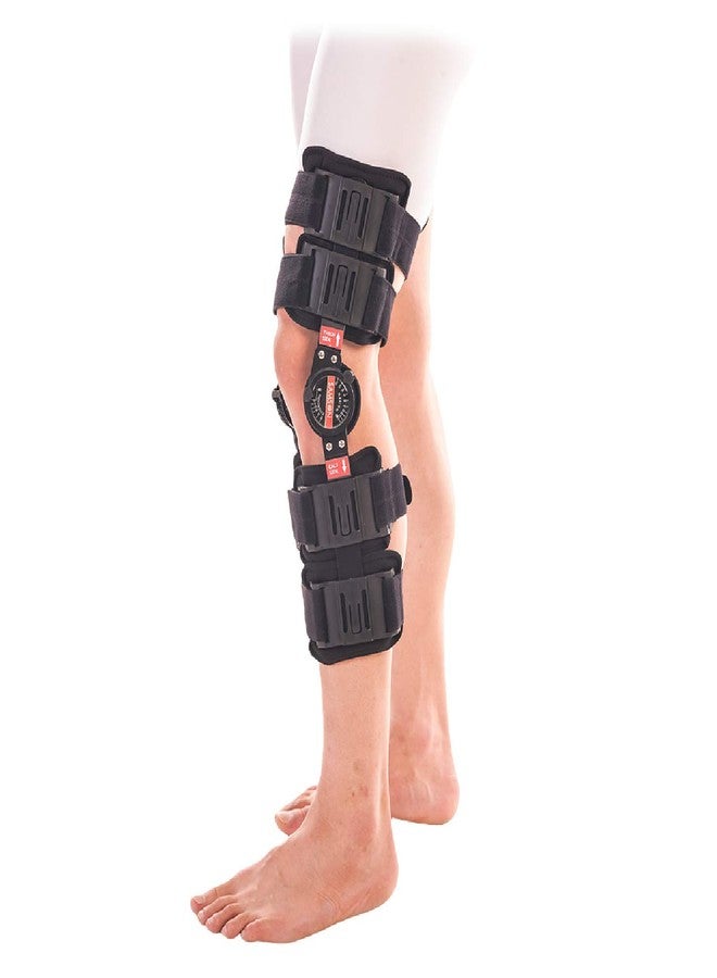 Samson Orthotics Samson Ajustable R.O.M. Knee Brace for Multiple Orthopedic Problems - Useful for Tendon/Ligament Injuries, ACL or PCL Injuries, Osteoarthrits of Knee, 18.00 Inches / 46 CM (Size : Universal) - Image 1