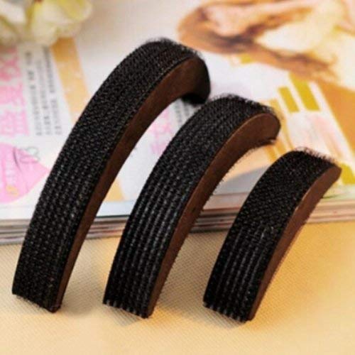 CHANDERKASH Pack Of 6 Pc Hair Accessories 1 Pc Donut Set Of 3Pc Bumpits and 2Pc Clips - Image 5
