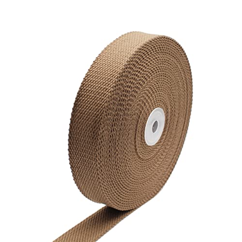 Dortrue Heavy Cotton Webbing 1 Inch Wide 10 Yard for Webbing Bag Handles, Bag Strap,Tote Bag Webbing，Cloth Belt,Making Outdoor Supplies - Image 3