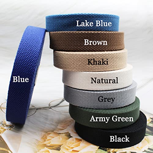 Dortrue Heavy Cotton Webbing 1 Inch Wide 10 Yard for Webbing Bag Handles, Bag Strap,Tote Bag Webbing，Cloth Belt,Making Outdoor Supplies - Image 4
